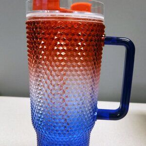 Red & Blue Insulated Tumbler - NEW